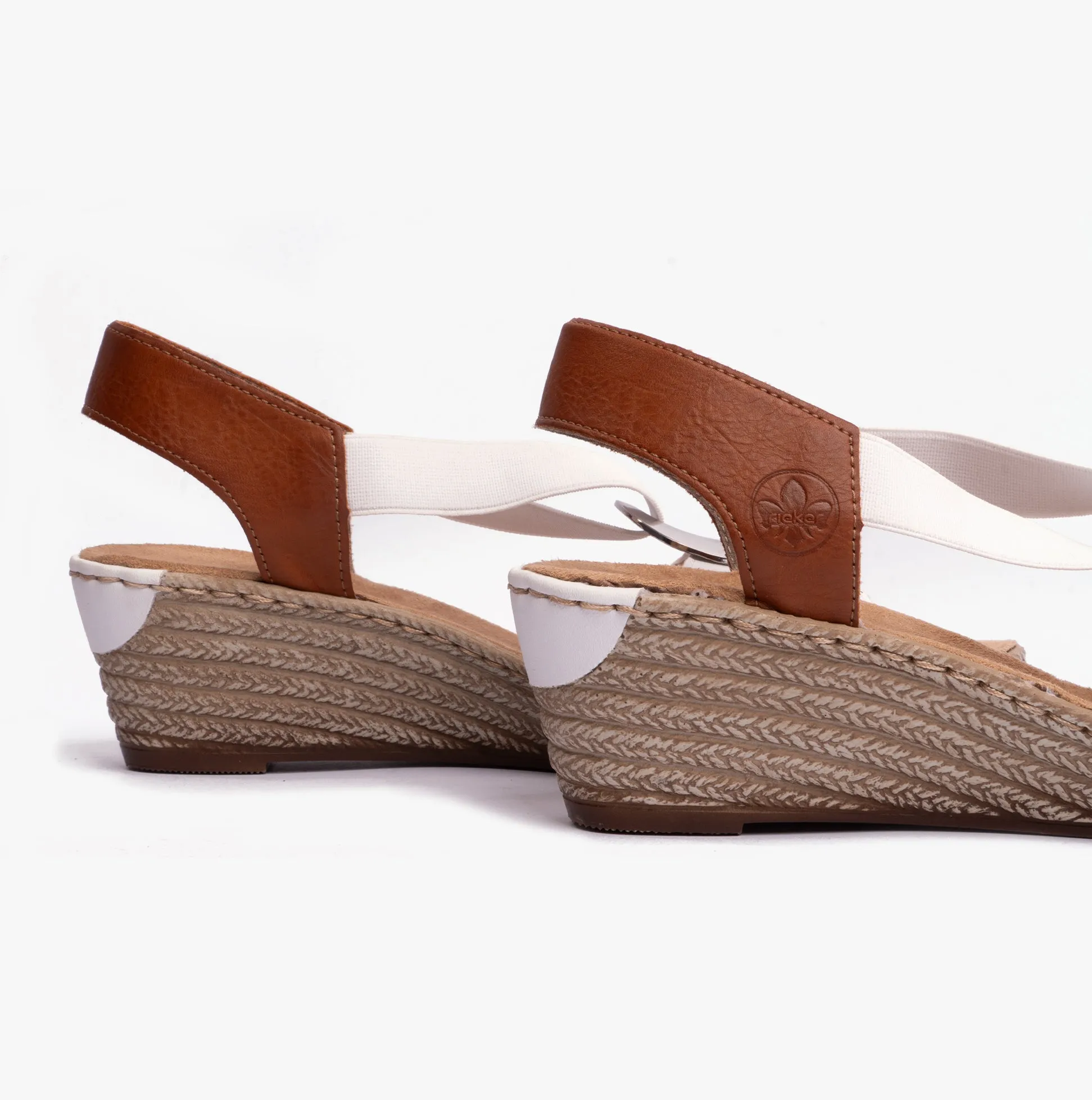 624H6-81 Womens Sandals White