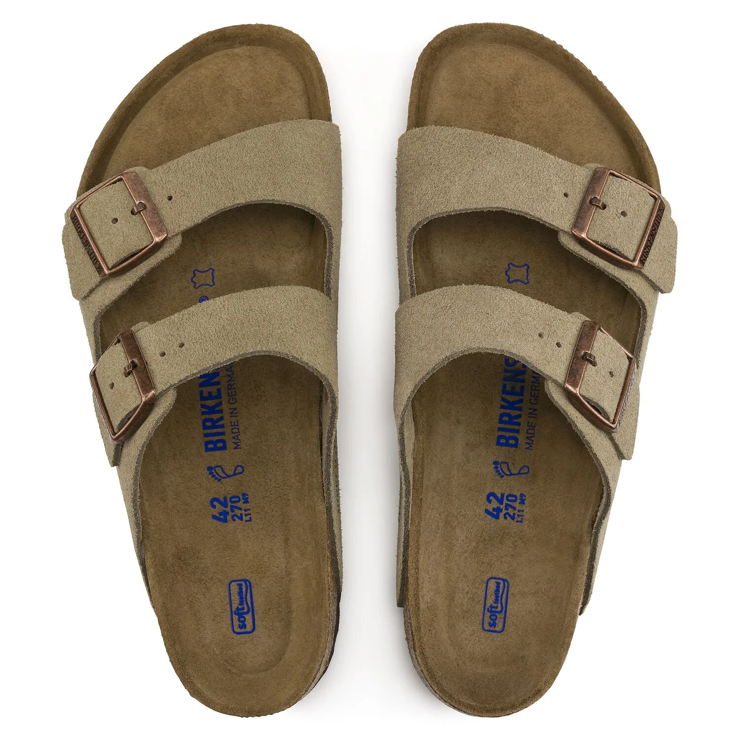 ARIZONA SOFT FOOT BED SUEDE LEATHER