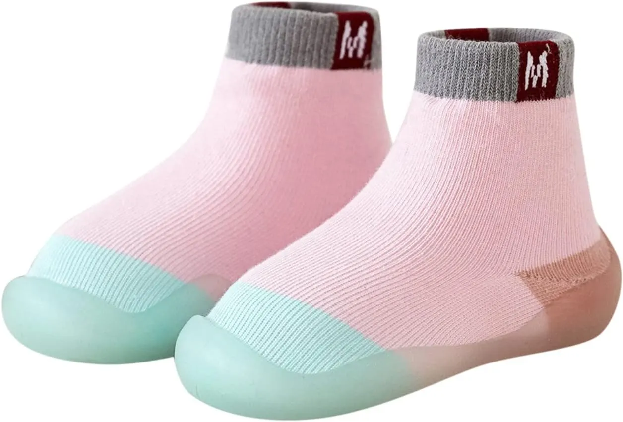 EnJoCho Children Flats Sandals Summer And Autumn Comfortable Infant Toddler Shoes Stripes Colorblock Children Mesh Shoes