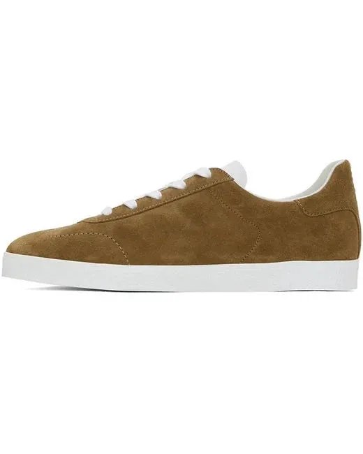 Givenchy Town Sneakers In Suede Light Brown