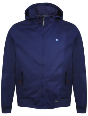 Le Shark Azow blue hooded jacket