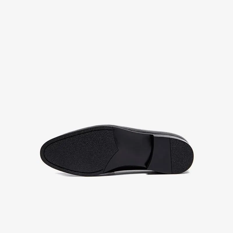 Loafers with Gleaming Hardware