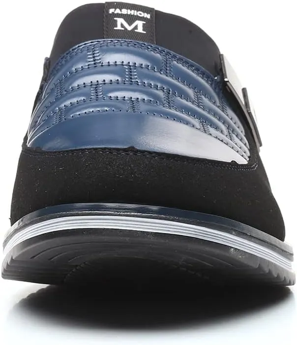 Men's Casual Fashion Loafers Classic Business Leather Loafers Comfortable Breathable Sneaker