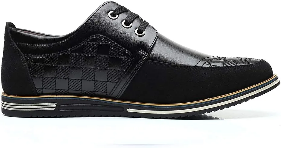 Men's Casual Fashion Loafers Classic Business Leather Loafers Comfortable Breathable Sneaker