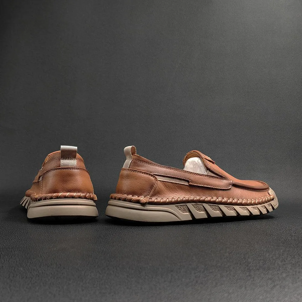 Men's Genuine Leather Slip-on Shoes