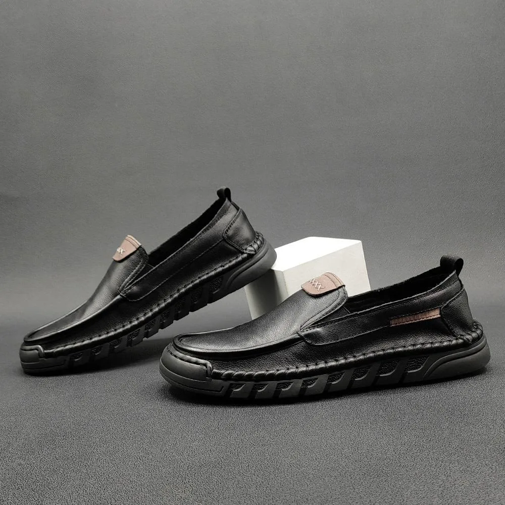 Men's Genuine Leather Slip-on Shoes