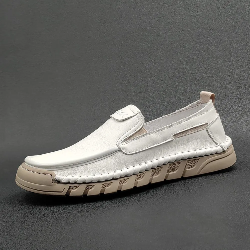 Men's Genuine Leather Slip-on Shoes