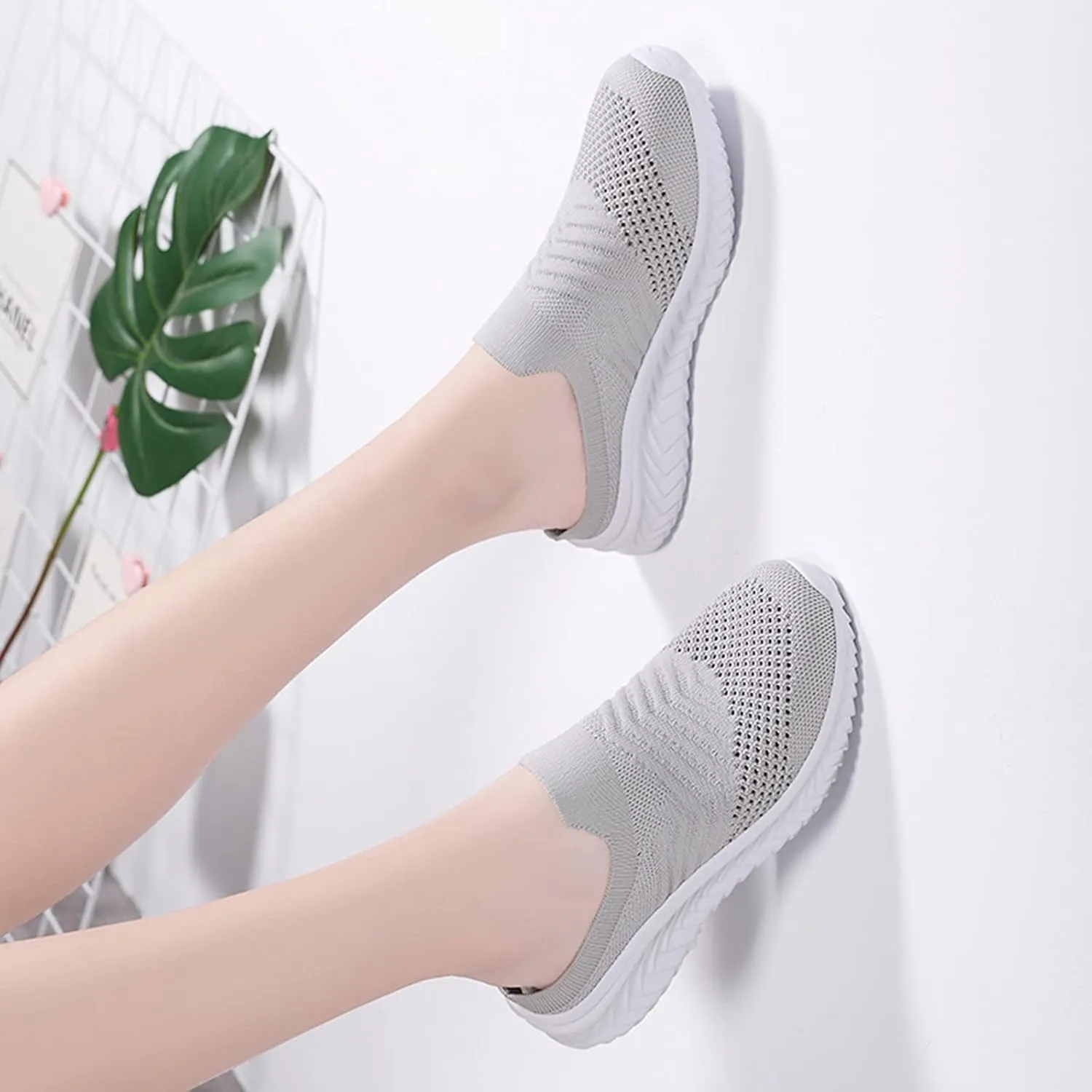 Mules for Women Flats Sneakers for Men Flats Shoes Women Dressy Comfortable Comfortable & Lightweight Women Loafers Women's Fashion Sneakers Slip On