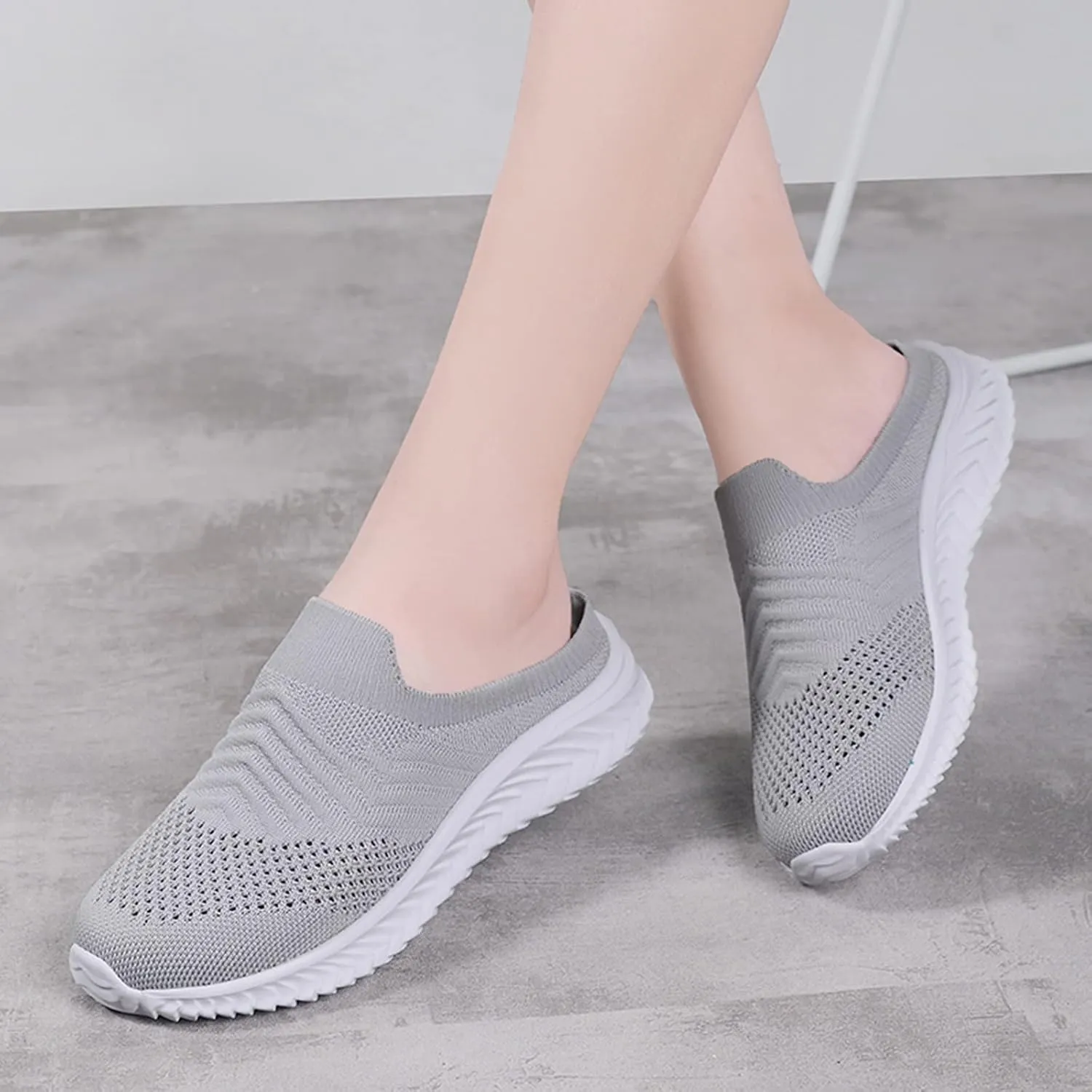 Mules for Women Flats Sneakers for Men Flats Shoes Women Dressy Comfortable Comfortable & Lightweight Women Loafers Women's Fashion Sneakers Slip On