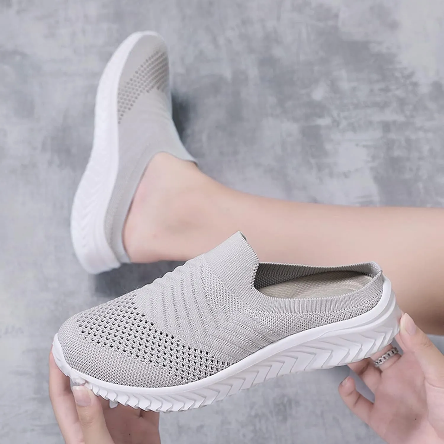 Mules for Women Flats Sneakers for Men Flats Shoes Women Dressy Comfortable Comfortable & Lightweight Women Loafers Women's Fashion Sneakers Slip On