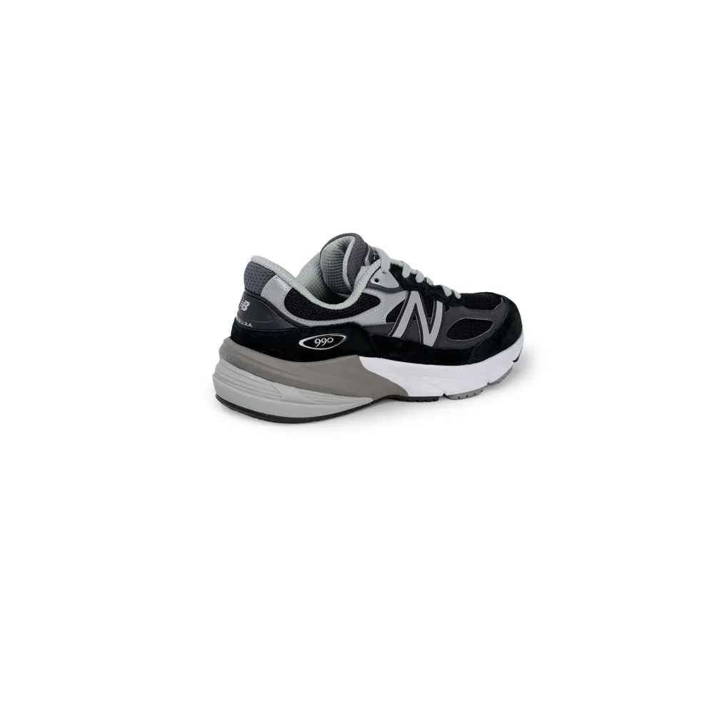 New Balance Black Fabric Sneakers