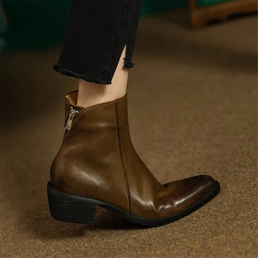 Ostranuxe Classic Ankle Boots