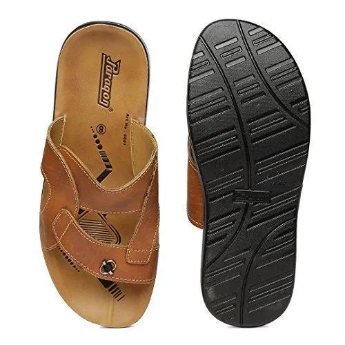Paragon Men Tan PU Formal Shoes (A1PU6661GTAN00006G299) - 6 UK