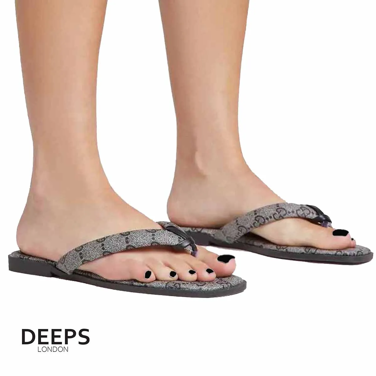 RANT FLAT SLIP ON SLIDER SANDALS