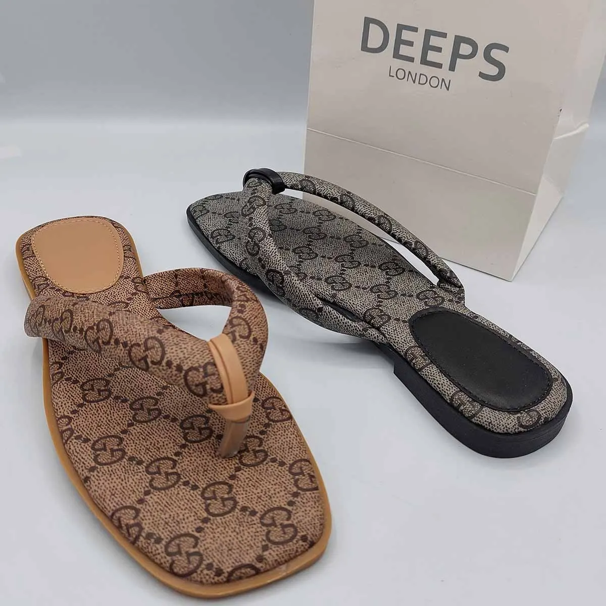 RANT FLAT SLIP ON SLIDER SANDALS