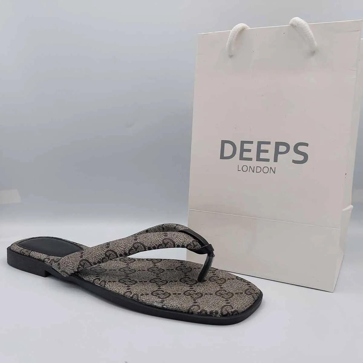 RANT FLAT SLIP ON SLIDER SANDALS