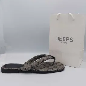 RANT FLAT SLIP ON SLIDER SANDALS