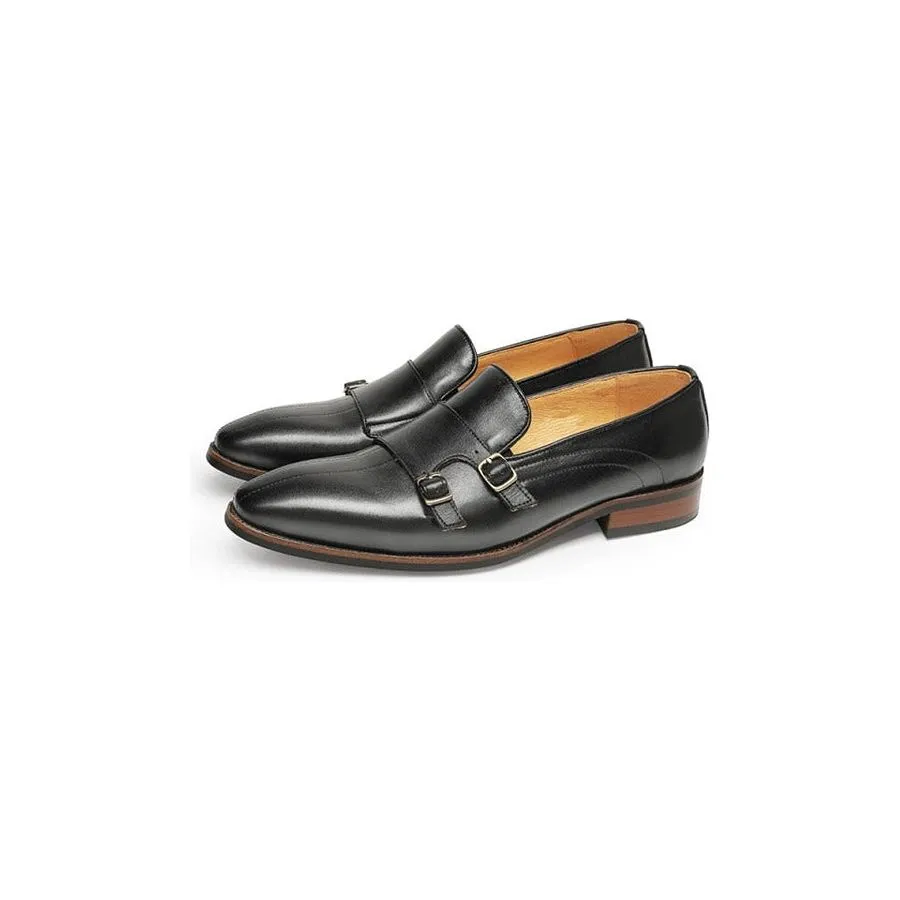 Serpatura Classic Buckle Loafers