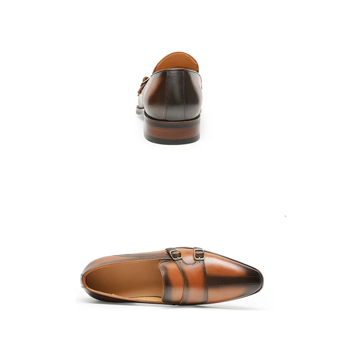 Serpatura Classic Buckle Loafers
