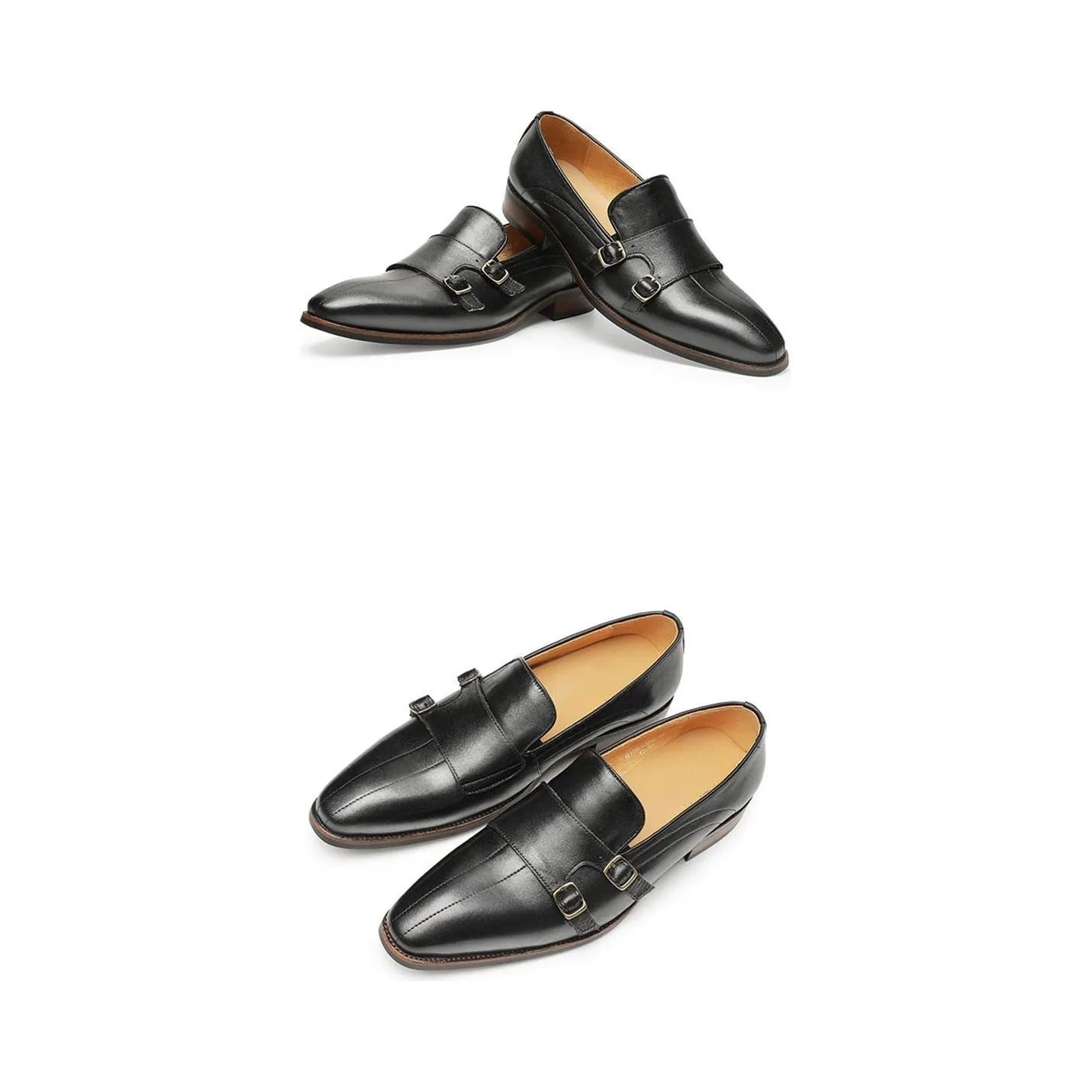 Serpatura Classic Buckle Loafers
