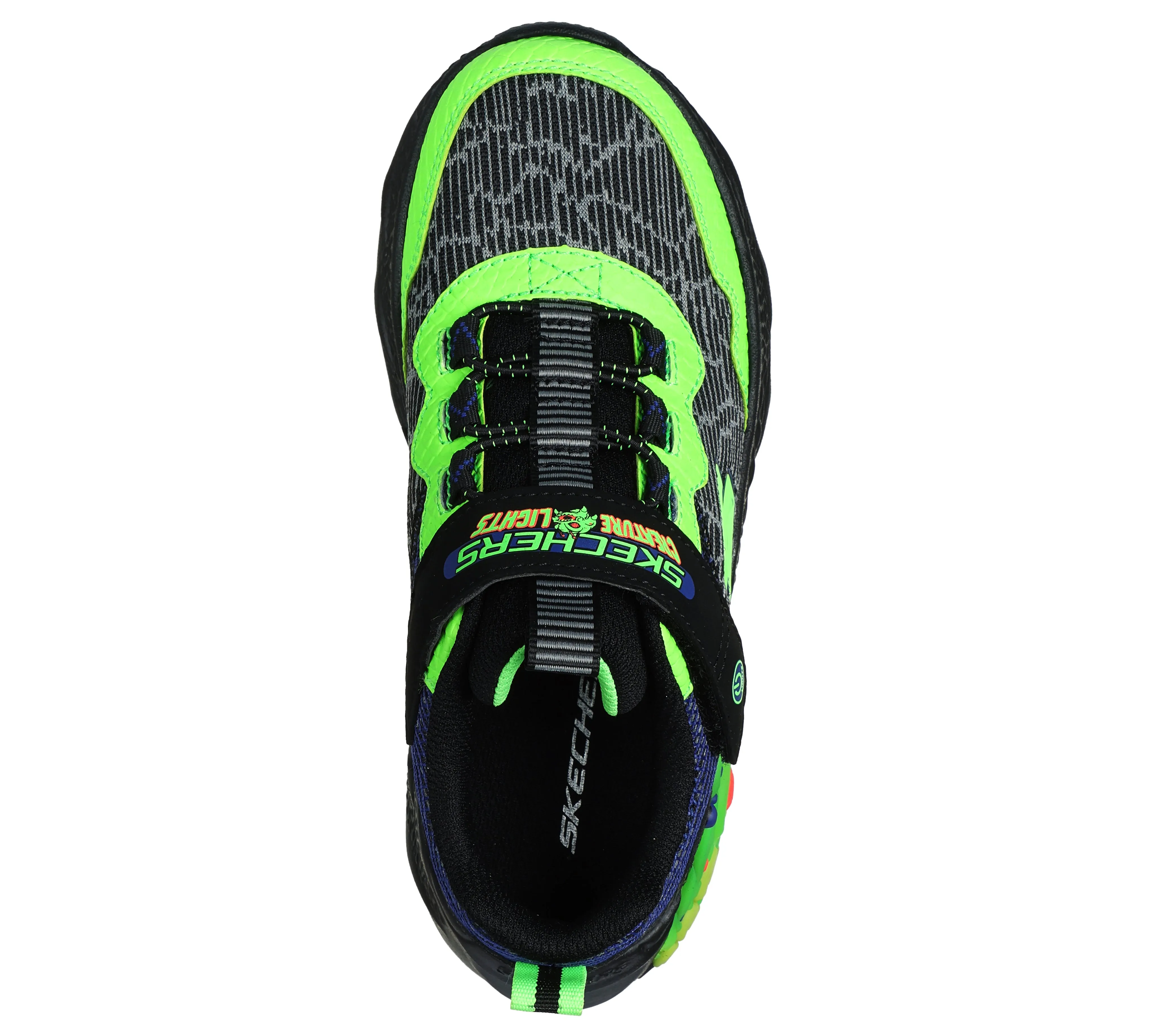Skechers 400617L CREATURE-LIGHTS Black / Green