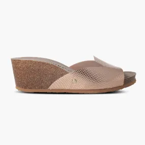 Thalia Nude Sandals