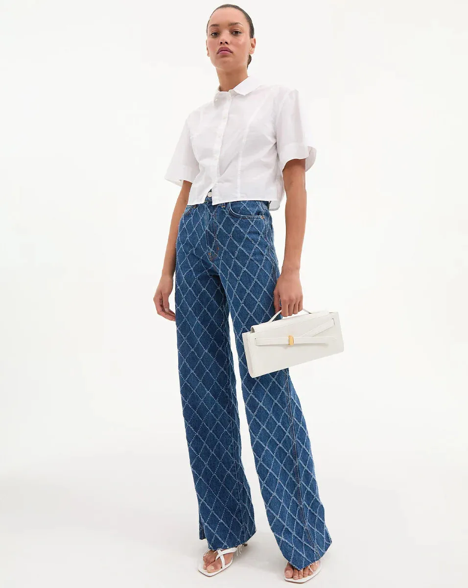 Veronica Beard Claire Shirt White