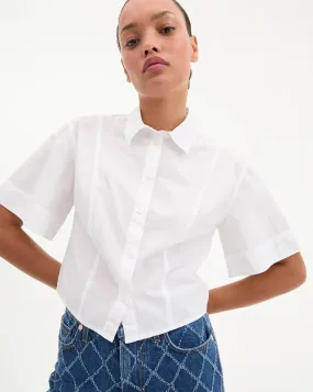 Veronica Beard Claire Shirt White