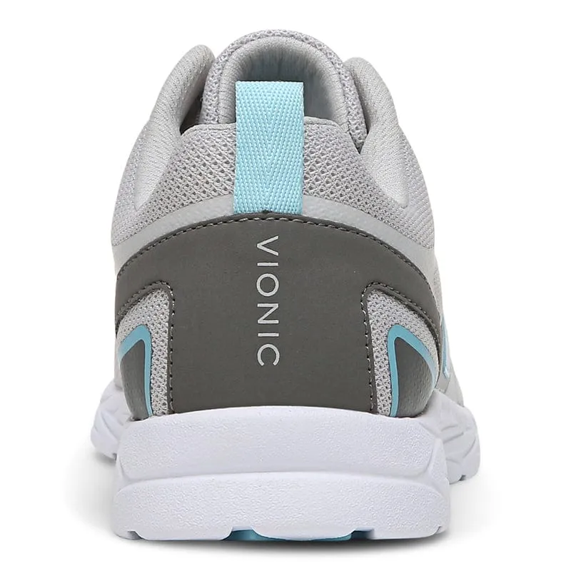 Vionic Women's Miles II Sneakers- Vapor/ Charcoal