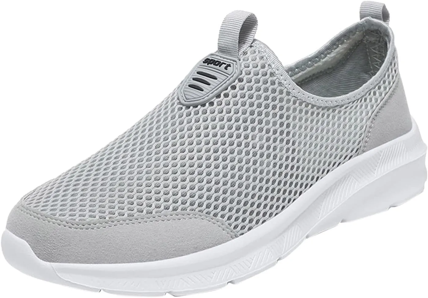 Women's Fashion Sneaker Non Slip Work Wide Comfortable Slip Resistant Work Shoes Slip On Walking Shoes for Women Womens Comfortable Loafers Mens Walking Sneakers