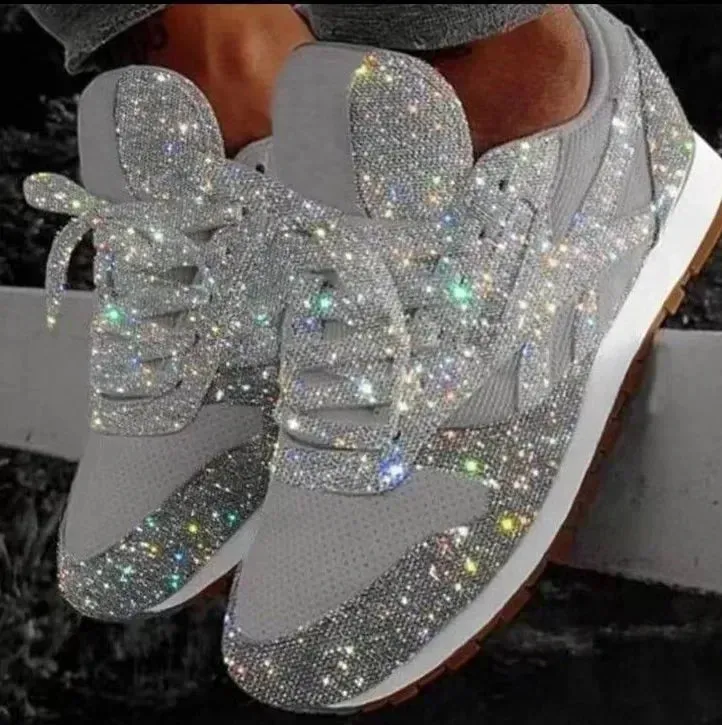 Women's Running Platform Sneakers - Thick Bottom, Casual Vulcanized Shoes, Orange, Sizes up to 43
