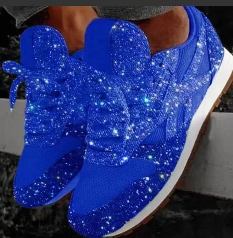 Women's Running Platform Sneakers - Thick Bottom, Casual Vulcanized Shoes, Orange, Sizes up to 43